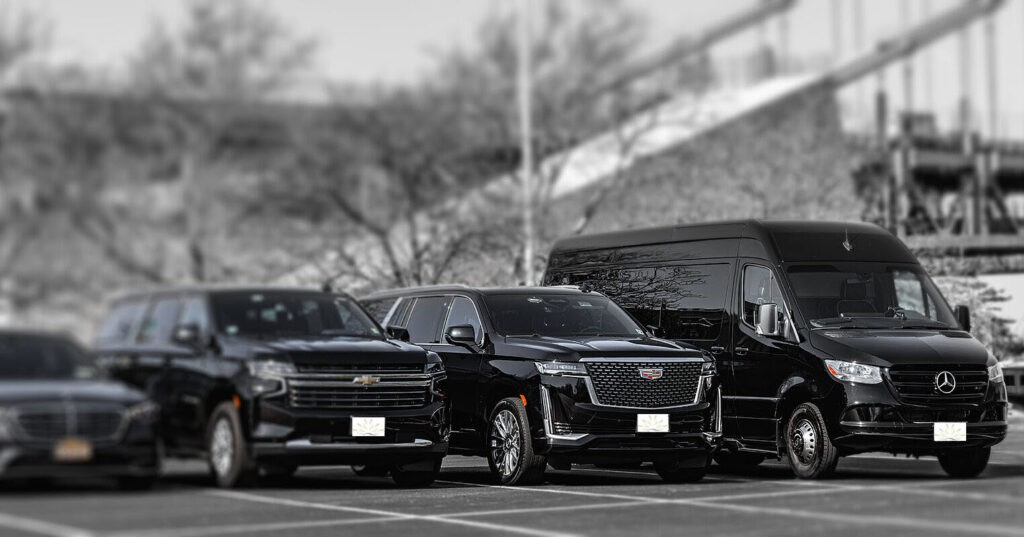 executive suv and sprinter van fleet for corporate transportation in phoenix