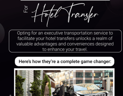 Info graphic: Why Book An Executive Transportation Service For Hotel Transfer