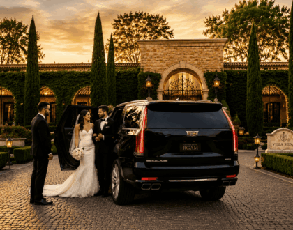 Luxury Wedding Transportation in Scottsdale & Phoenix: How to Arrive in Style on Your Special Day