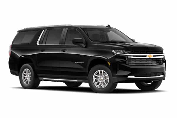2026 Chevrolet Suburban luxury SUV for chauffeur transportation in Phoenix and Scottsdale