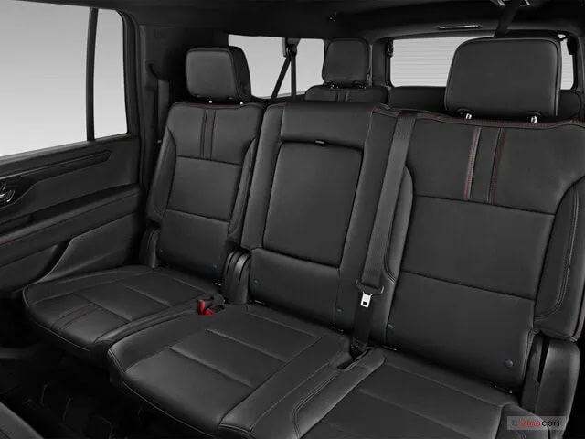 Chevrolet Suburban rear passenger seating with spacious third-row seats