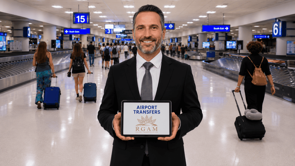 RGAM chauffeur meet and greet at Phoenix Sky Harbor Airport
